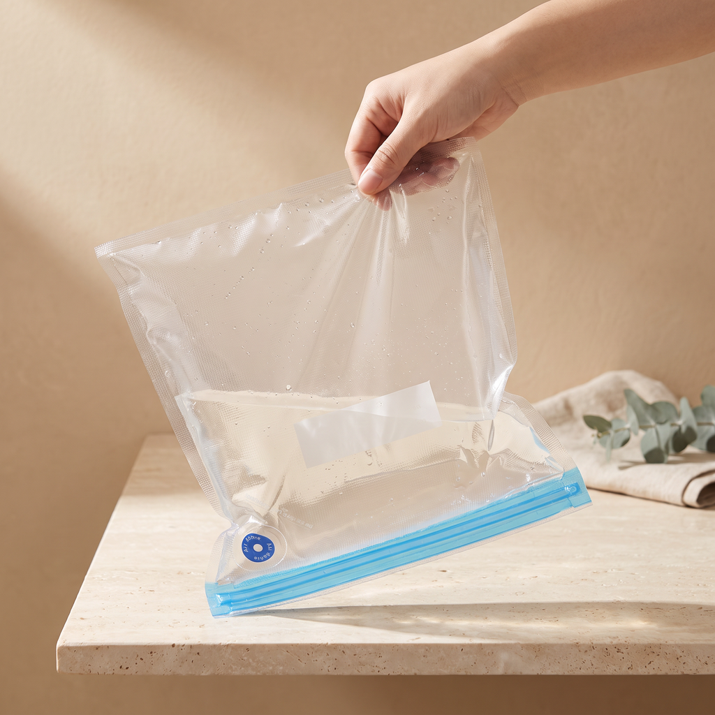 Food Vacuum Sealing Compression Bags – Suction Storage Solution