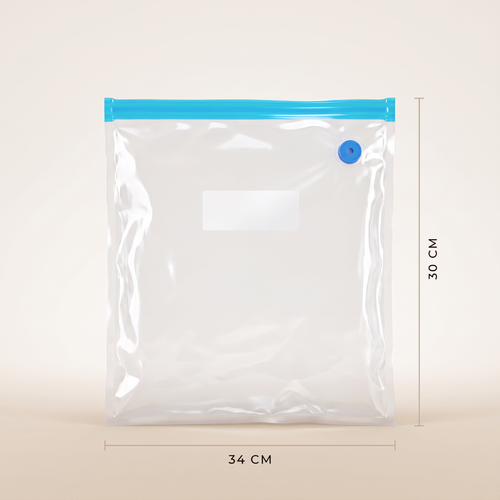 Food Vacuum Sealing Compression Bags – Suction Storage Solution